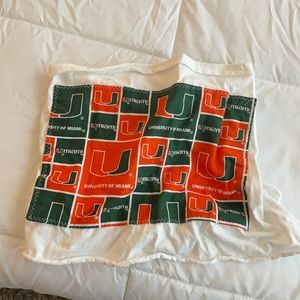UMiami college apparel- Bandeau